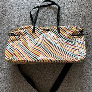 Kate Spade Colorful Striped Baby Bag
